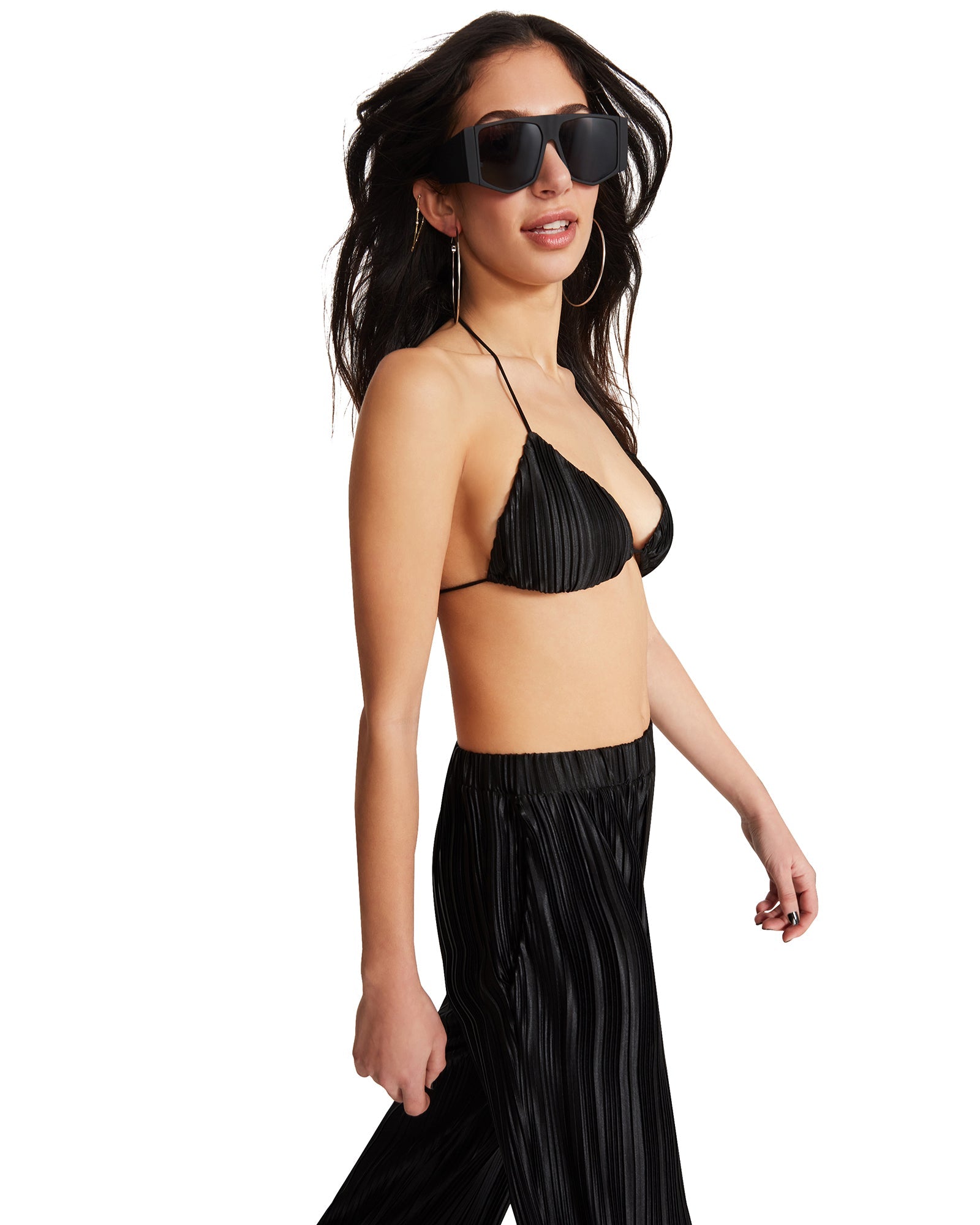 PLISSE PANT SET BLACK - SM REBOOTED - Image 4