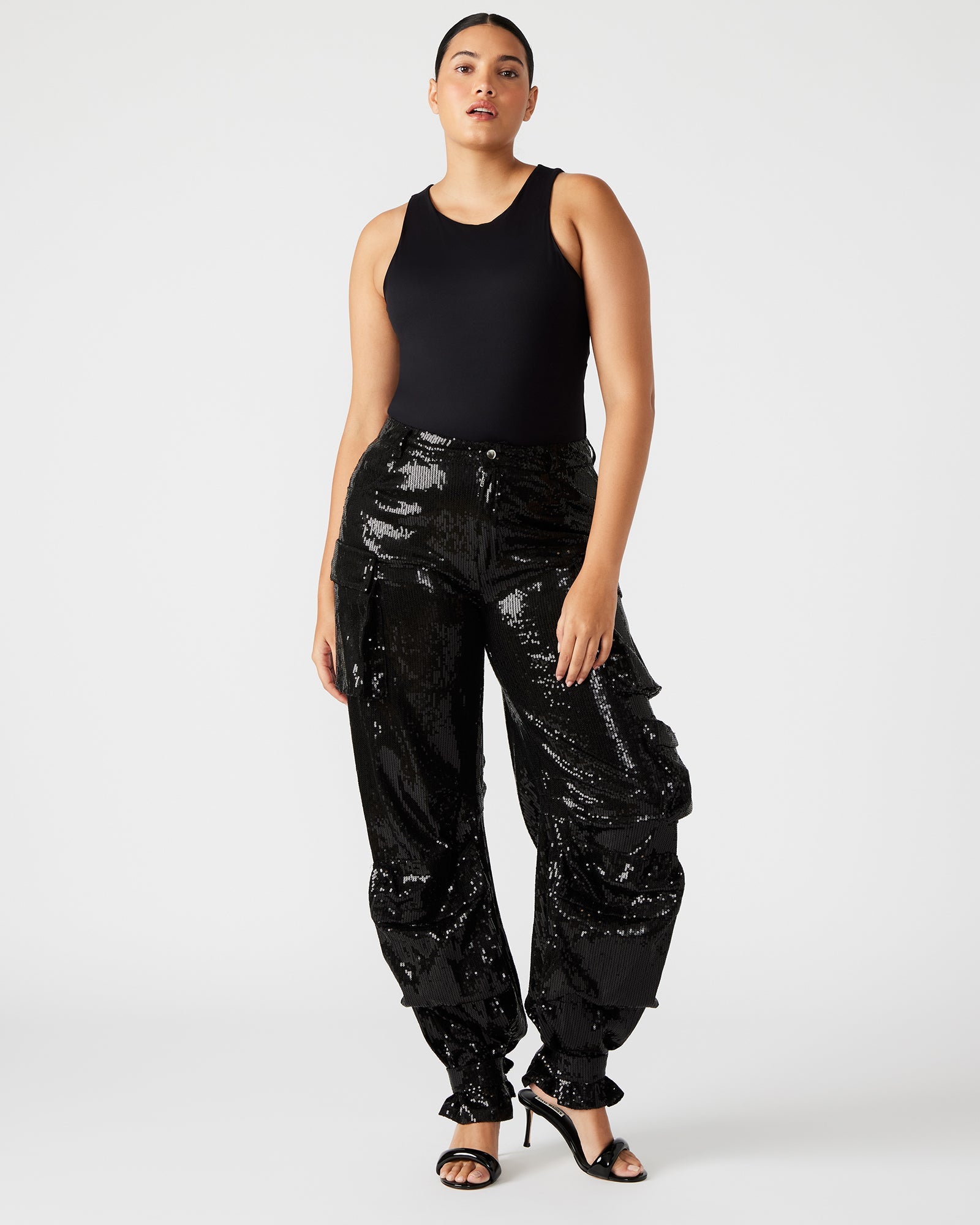 DUO SEQUIN PANT BLACK - SM REBOOTED - Image 2