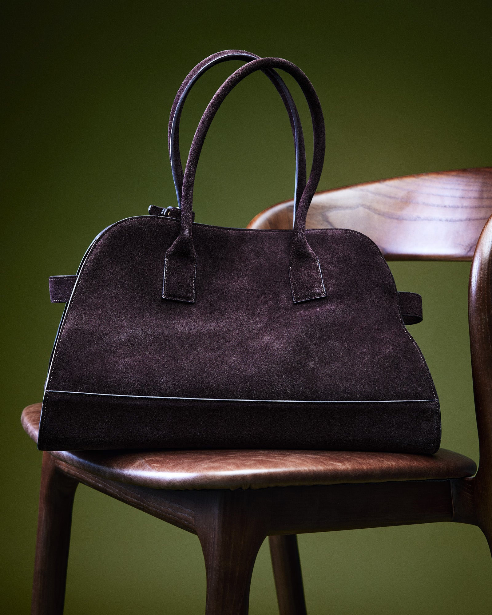 HEIDEE BAG BROWN SUEDE - Image 5