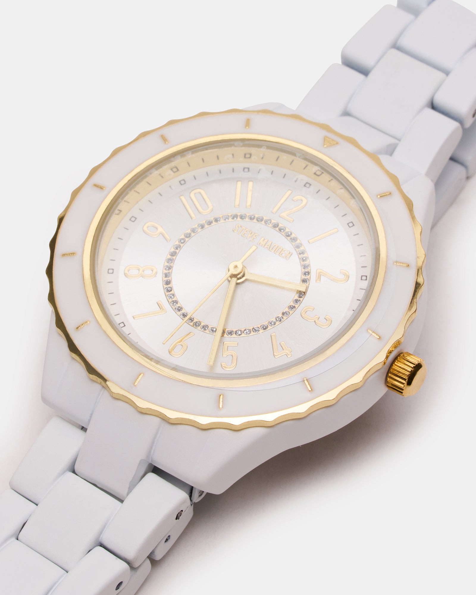 WOMEN'S STAINLESS STEEL WATCH WHITE - Image 2