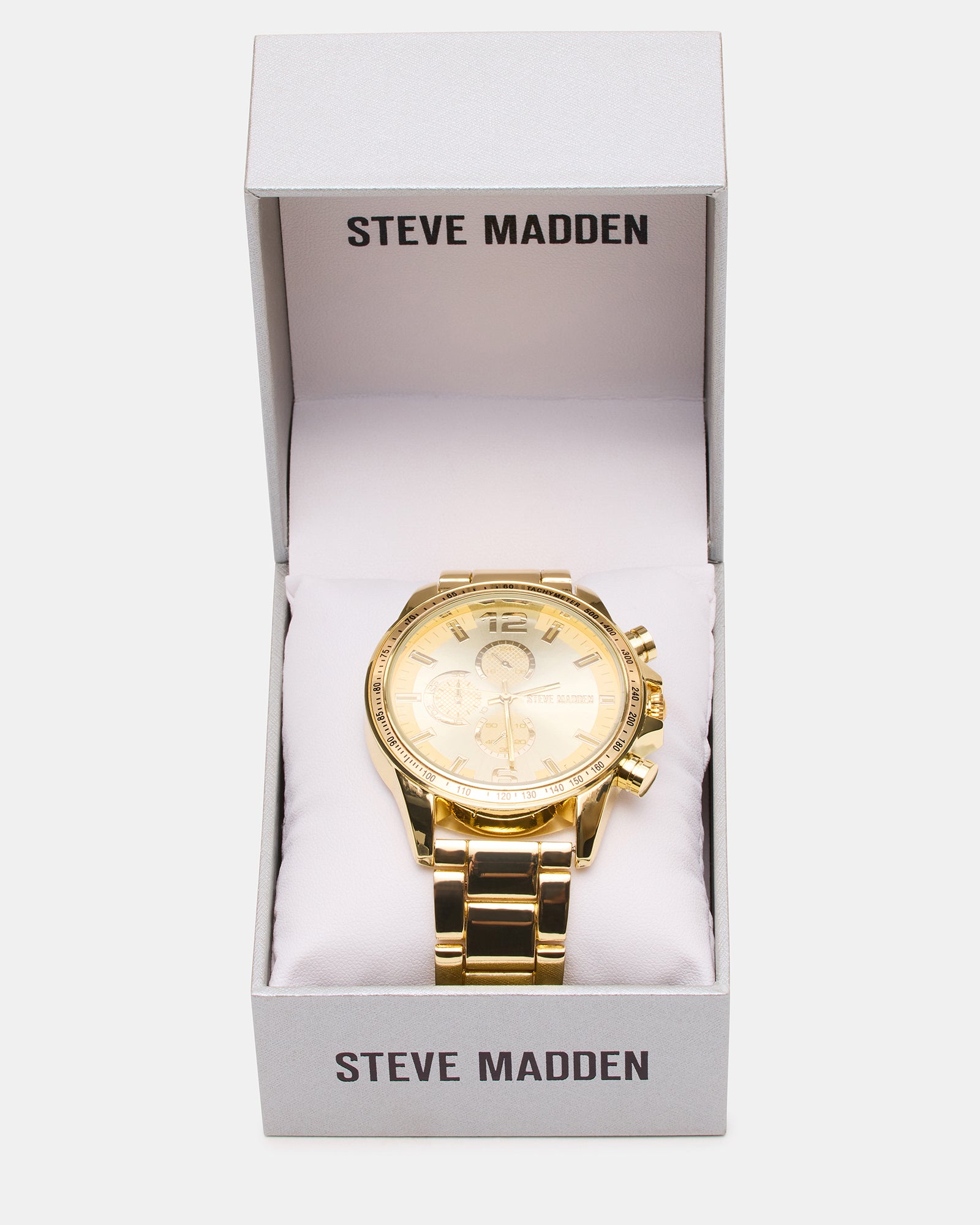 MEN'S STAINLESS STEEL WATCH GOLD - Image 3