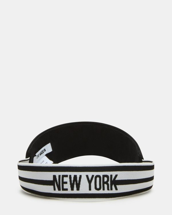 EMBROIDERED VISOR BLACK - Image 3