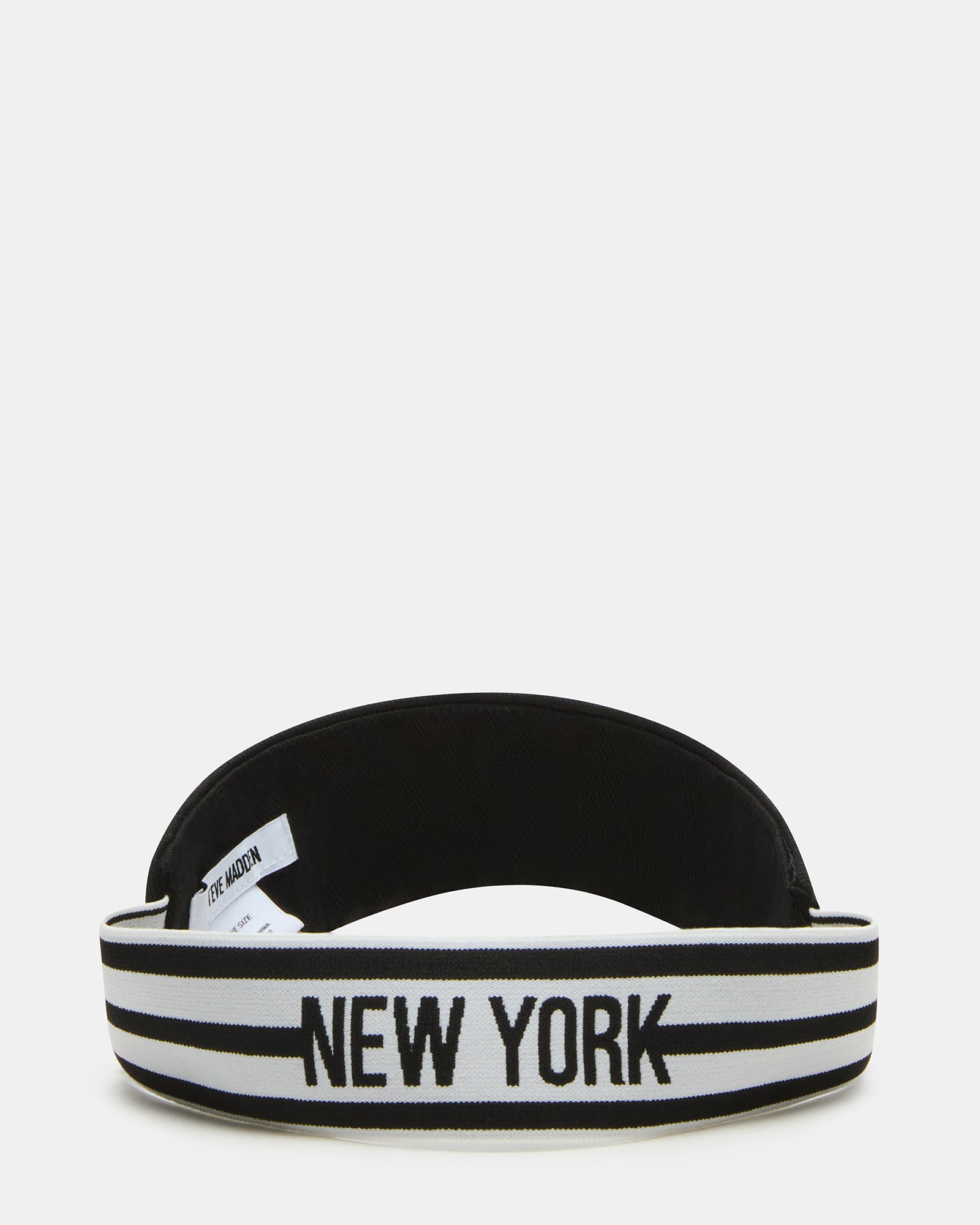 EMBROIDERED VISOR BLACK - Image 3