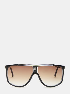 STEFFAN SUNGLASSES BLACK/WHITE