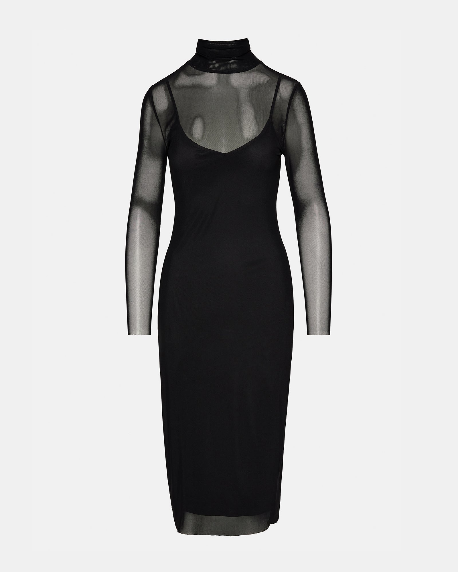 VIVIENNE DRESS BLACK - Image 5
