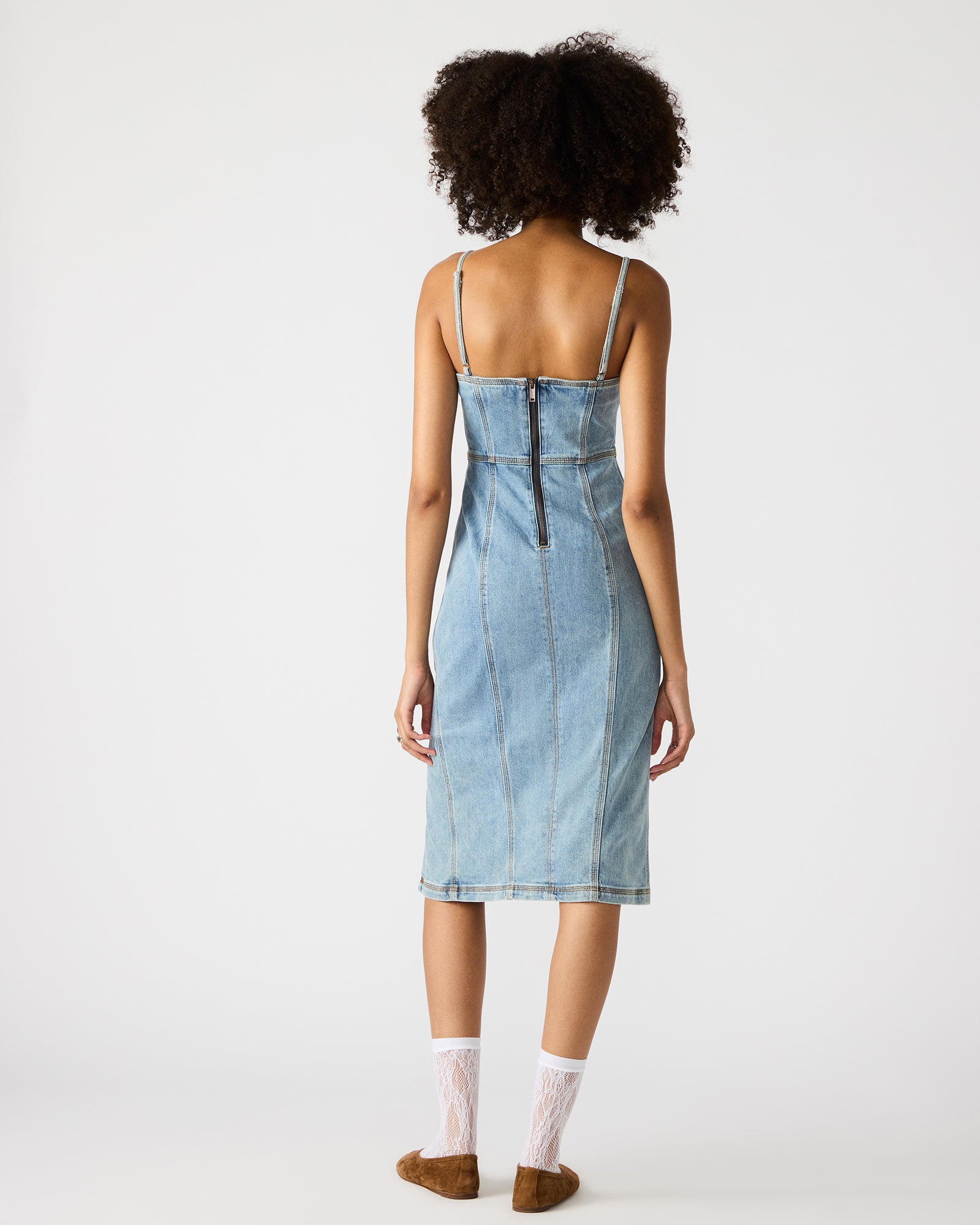GISELLE DENIM DRESS - Image 4