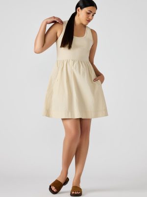 TOTTENHAM DRESS SAND