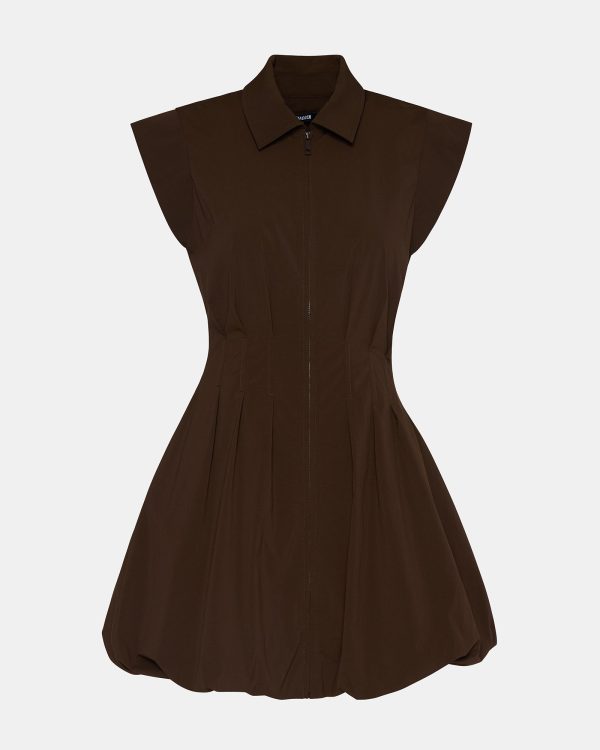 DYANNE DRESS DARK ESPRESSO - Image 5