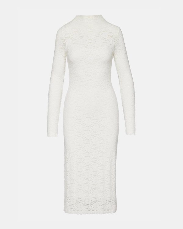 VIVIENNE LACE DRESS IVORY - Image 6