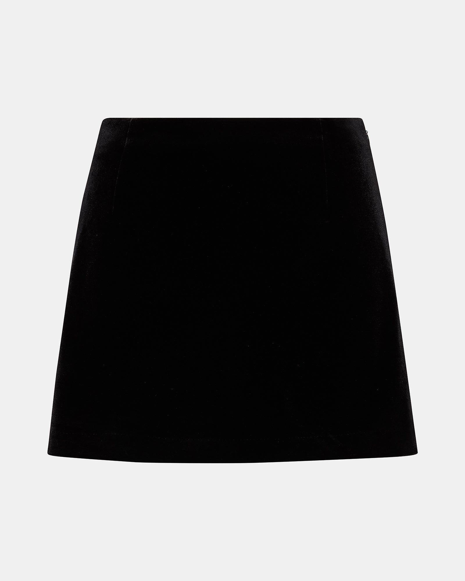 CINDI VELVET SKORT BLACK - Image 5
