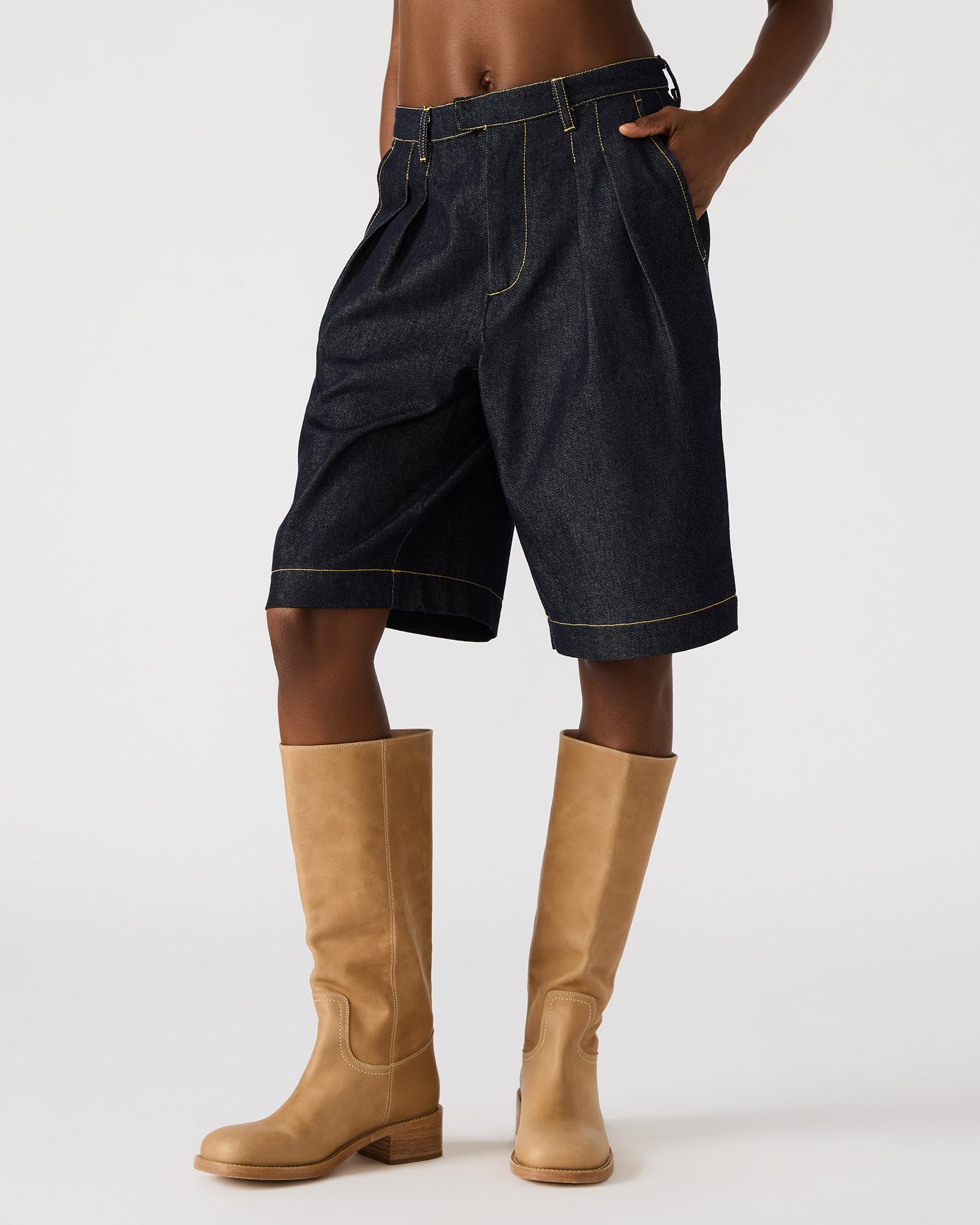 IVANA DENIM SHORTS - Image 4