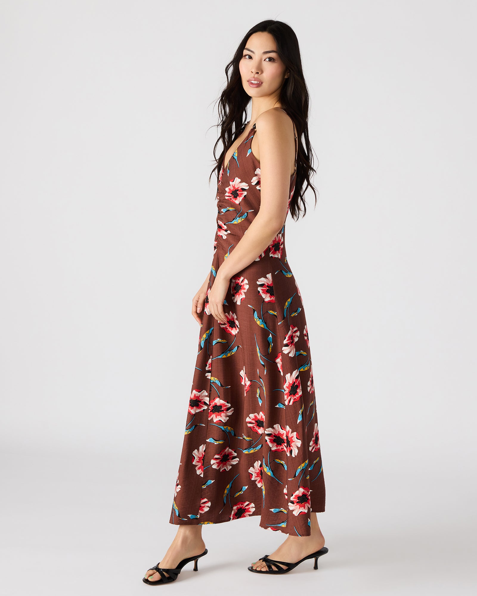 MONROE DRESS BROWN - Image 3