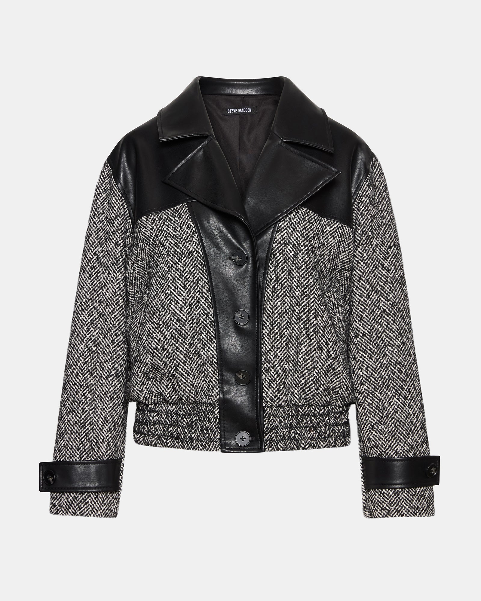 MERCEDES COAT BLACK MULTI - Image 7