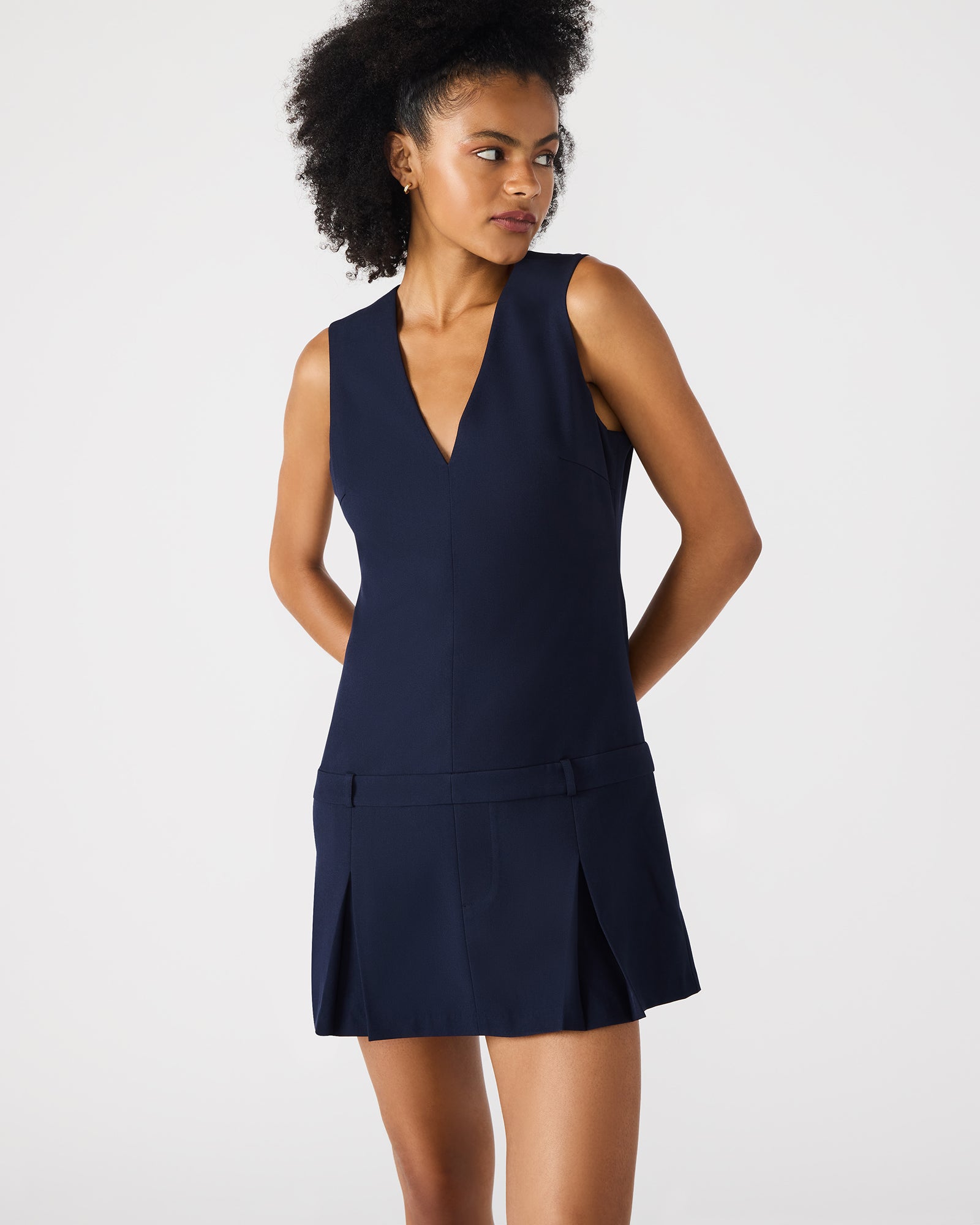HENLEY DRESS MIDNIGHT - Image 3