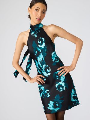 LARA MINI DRESS DECO ROSE