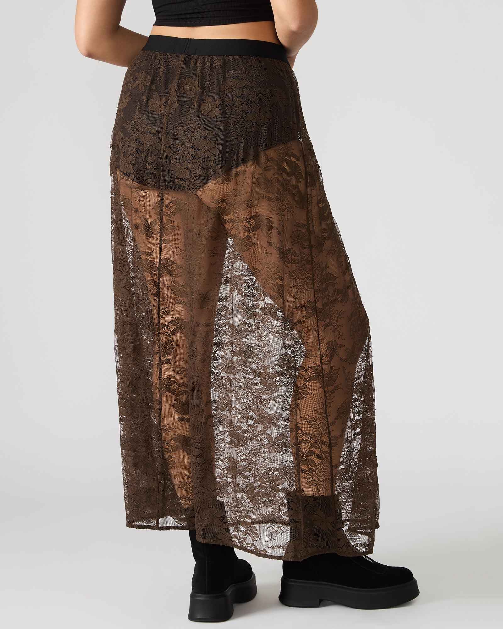 GISELA SKIRT DARK ESPRESSO - Image 5