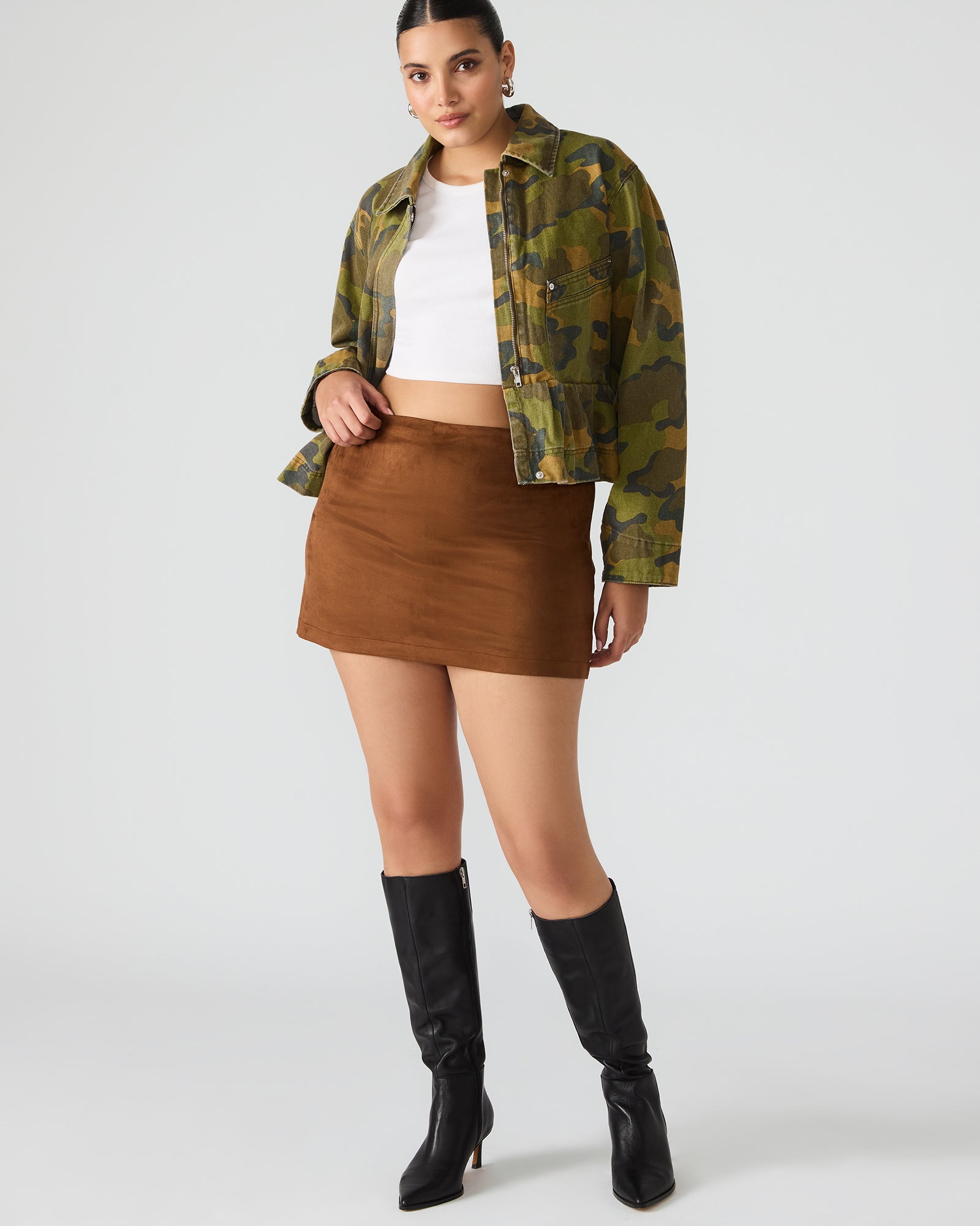 CINDI SKORT CHICORY COFFEE - Image 2