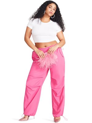 PIA PARACHUTE PANT PINK - SM REBOOTED