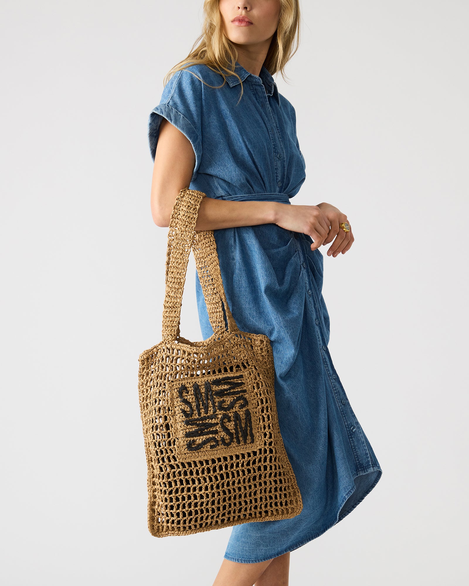 BLOCK BAG NATURAL - Image 2