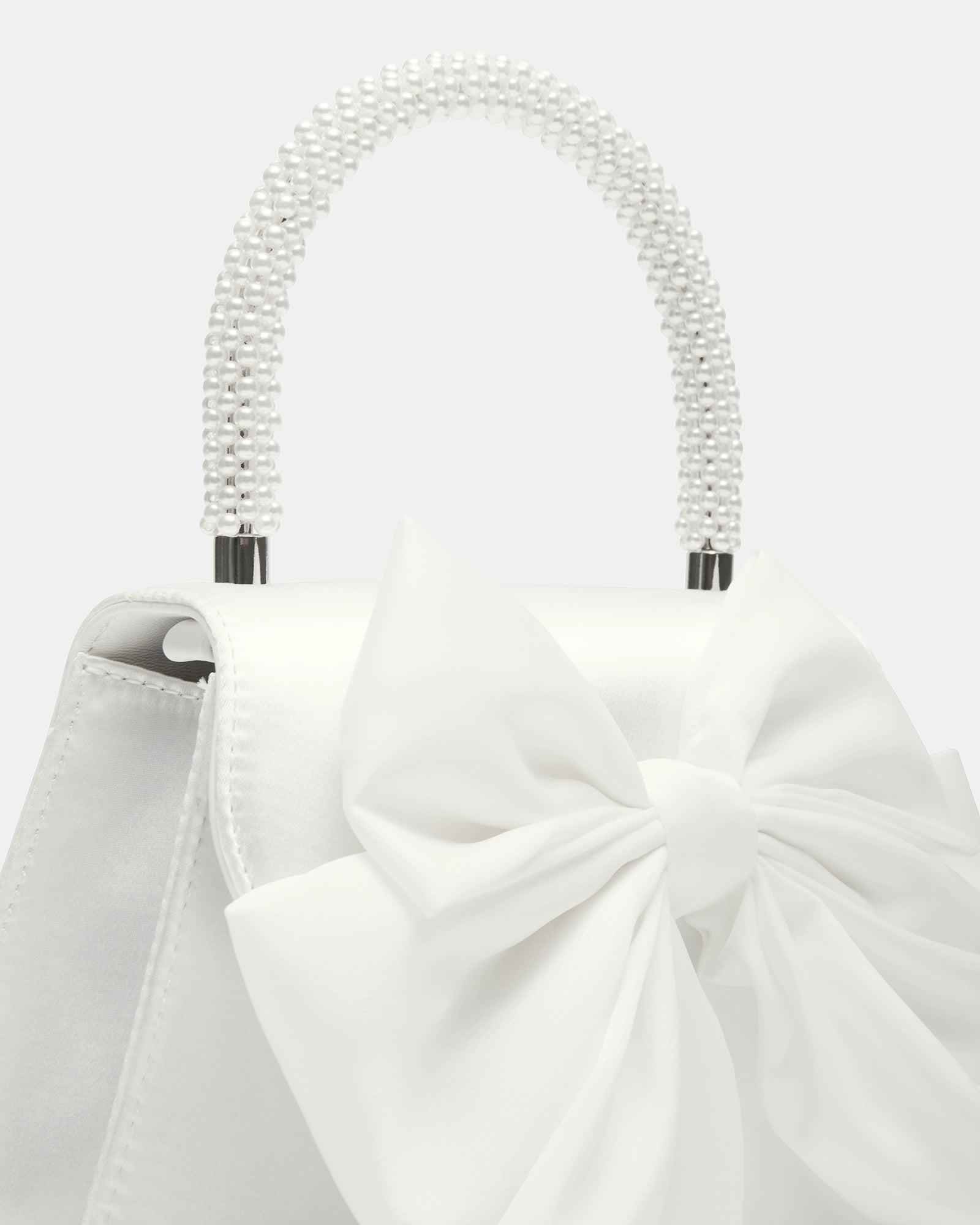 COSETTE BAG WHITE SATIN - Image 4