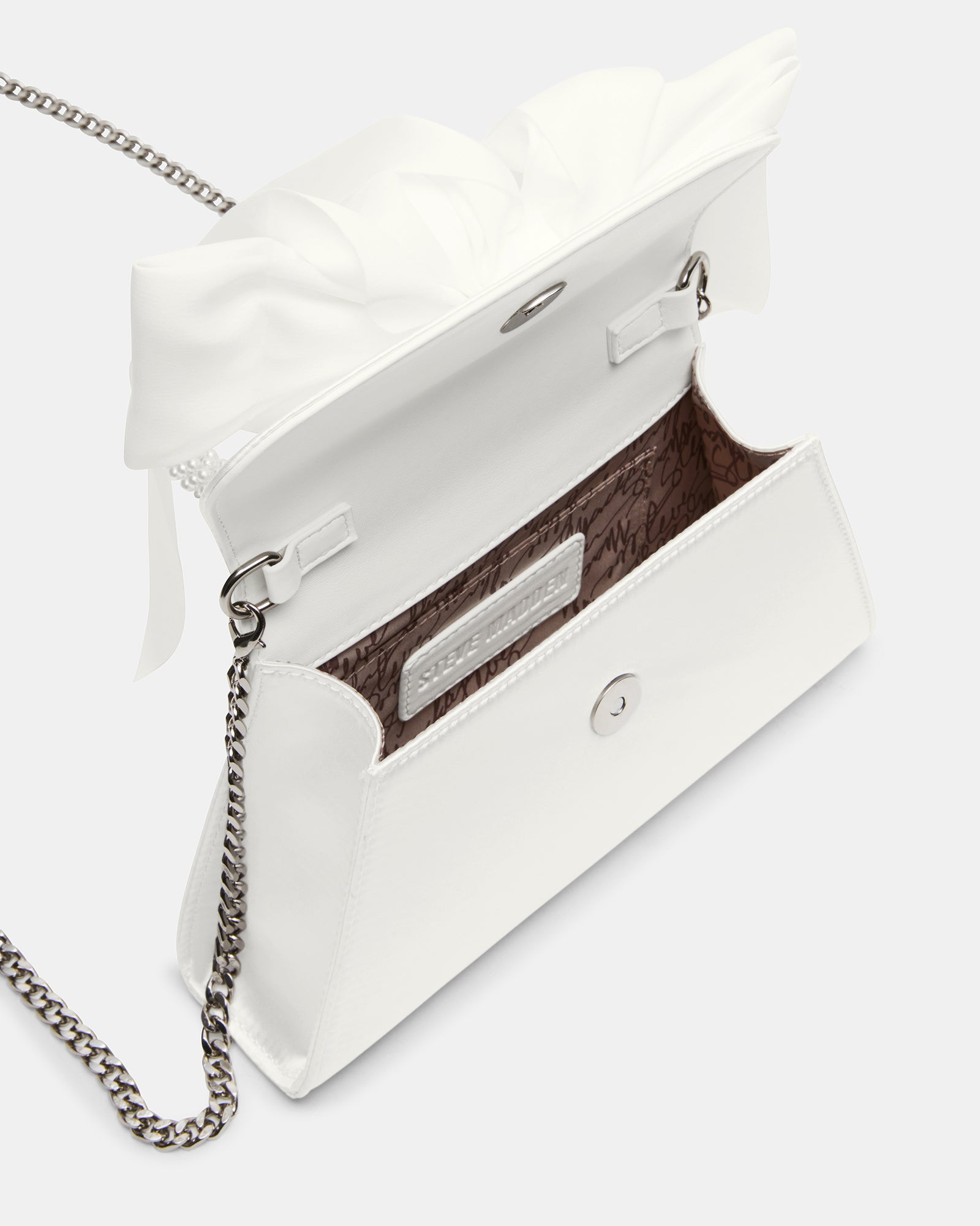 COSETTE BAG WHITE SATIN - Image 6