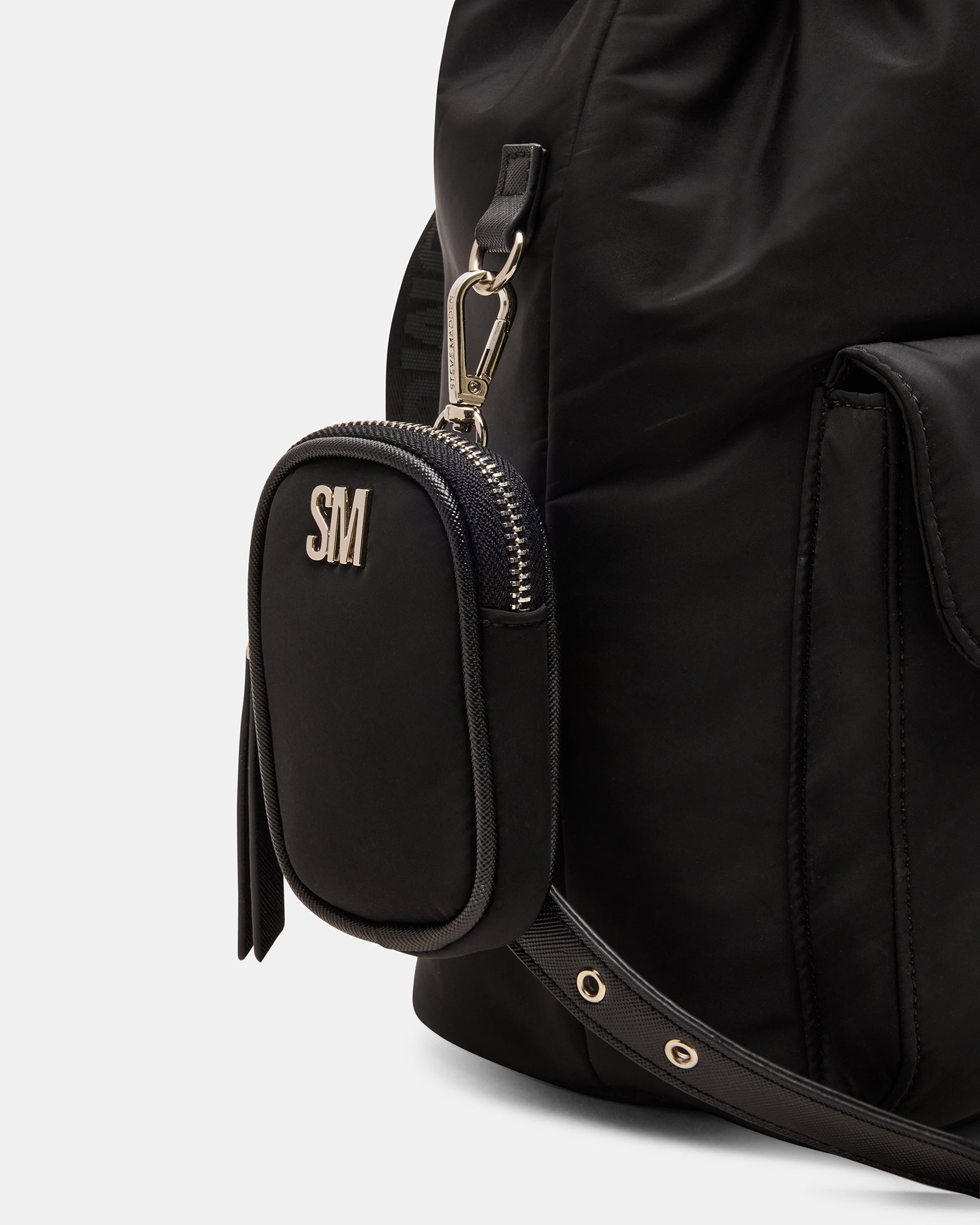 ROLO NYLON BAG BLACK - Image 3