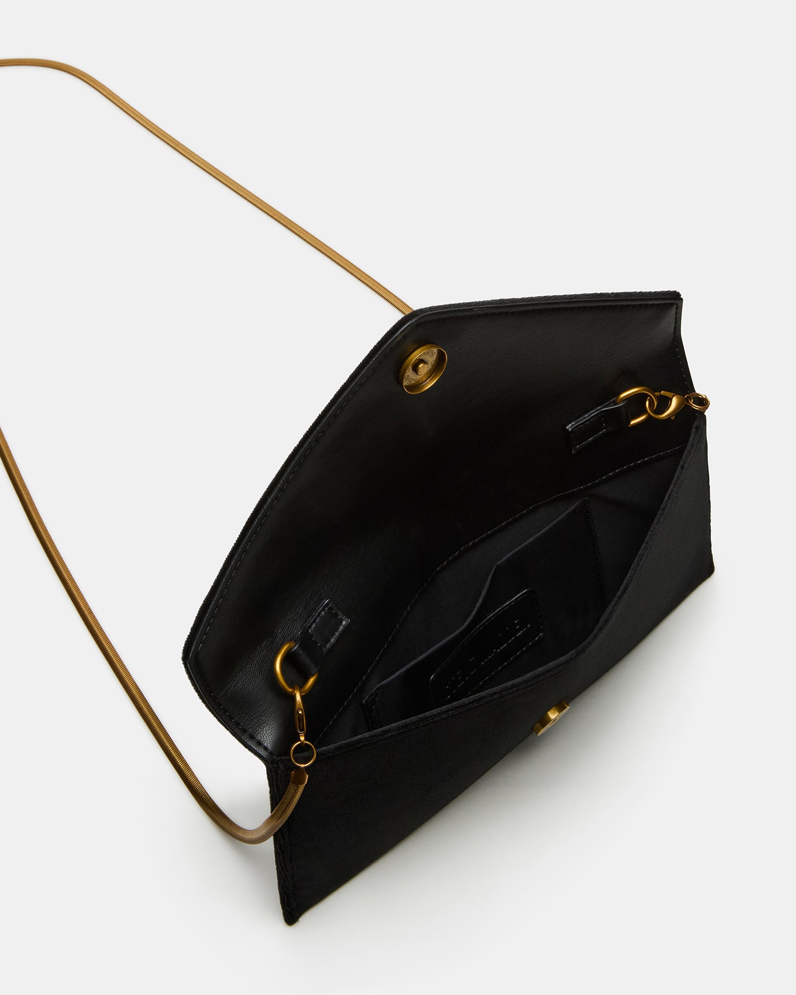 SMOOTH BAG BLACK VELVET - Image 5