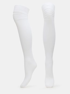 PREPPY TIGHTS WHITE