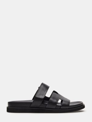 MAIVEN BLACK LEATHER