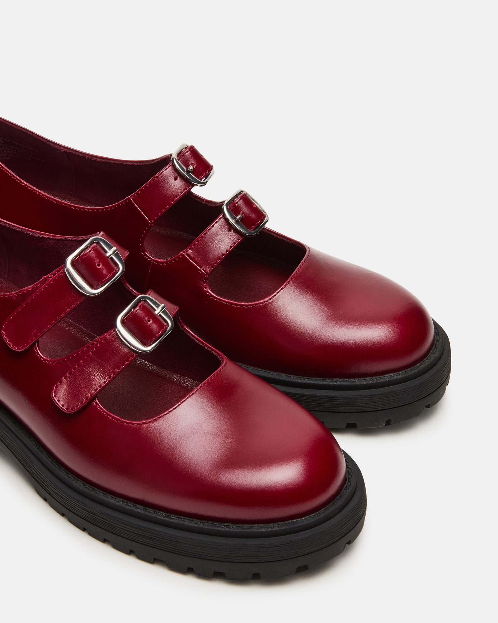 ALBA BURGUNDY LEATHER - Image 3