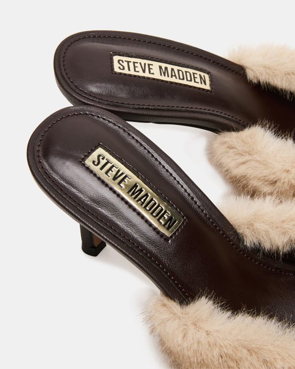 ALEXI FAUX FUR TAN - Image 3