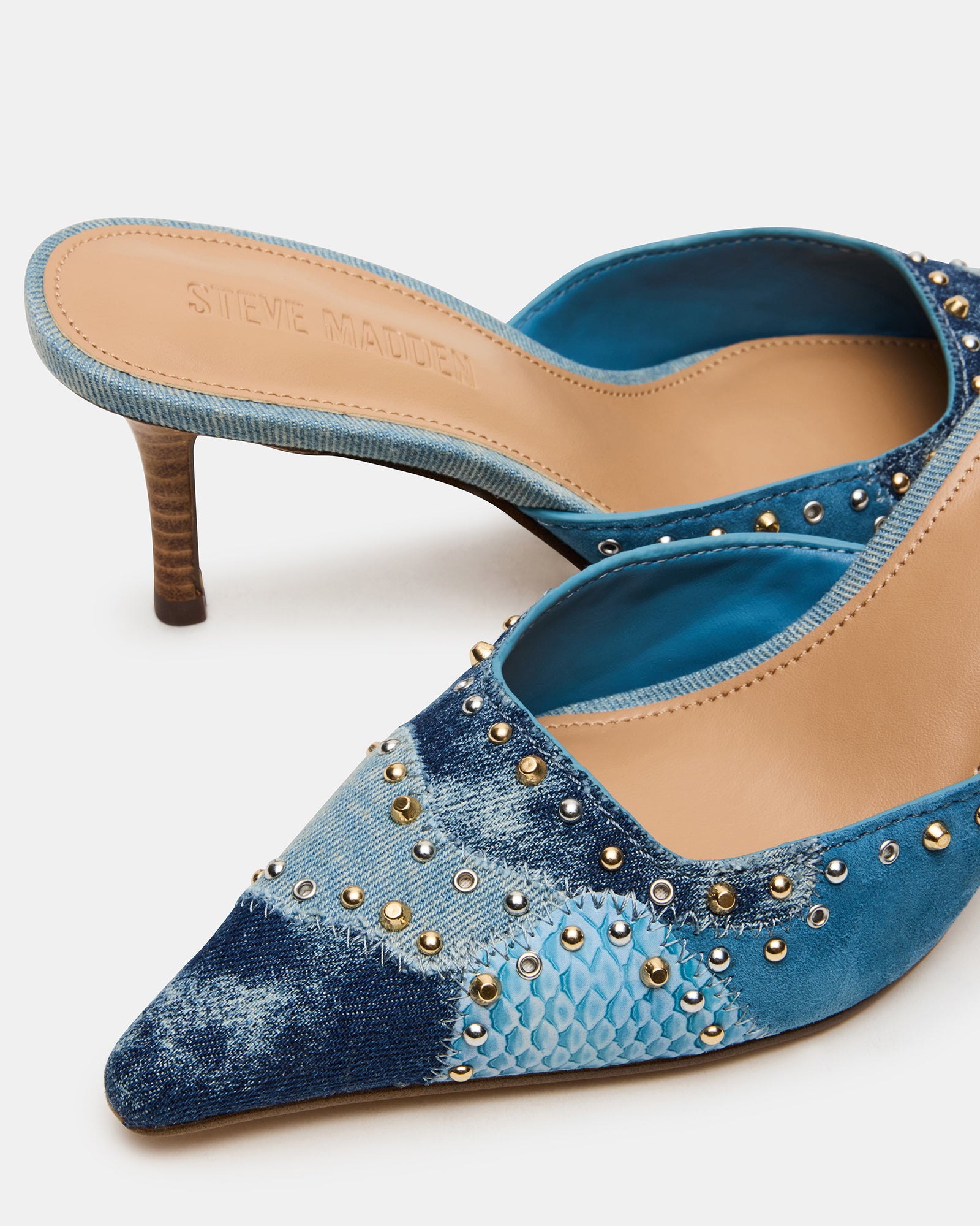 ALEXI DENIM MULTI STUDS - Image 3