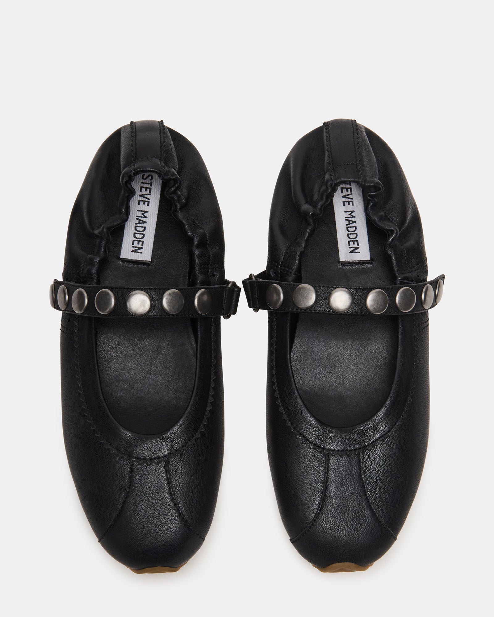 ANAYA BLACK LEATHER STUDS - Image 4