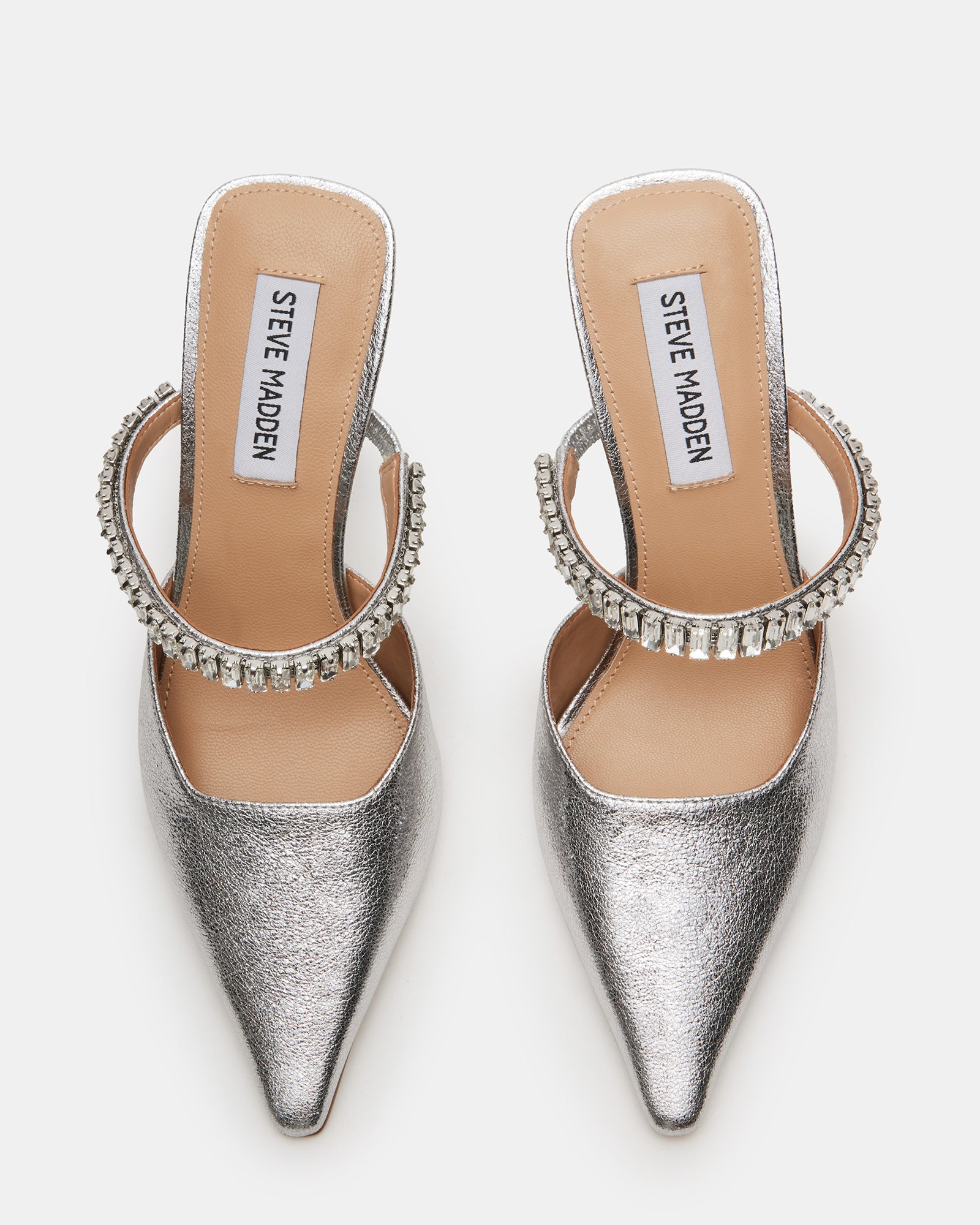 BRECKI SILVER LEATHER RHINESTONES - SM REBOOTED - Image 4