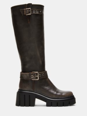 BRIGADE BROWN DISTRESSED