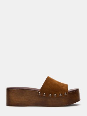 CONGA TAN SUEDE