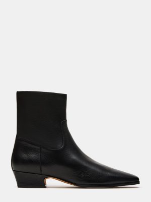 DUSTY BLACK LEATHER