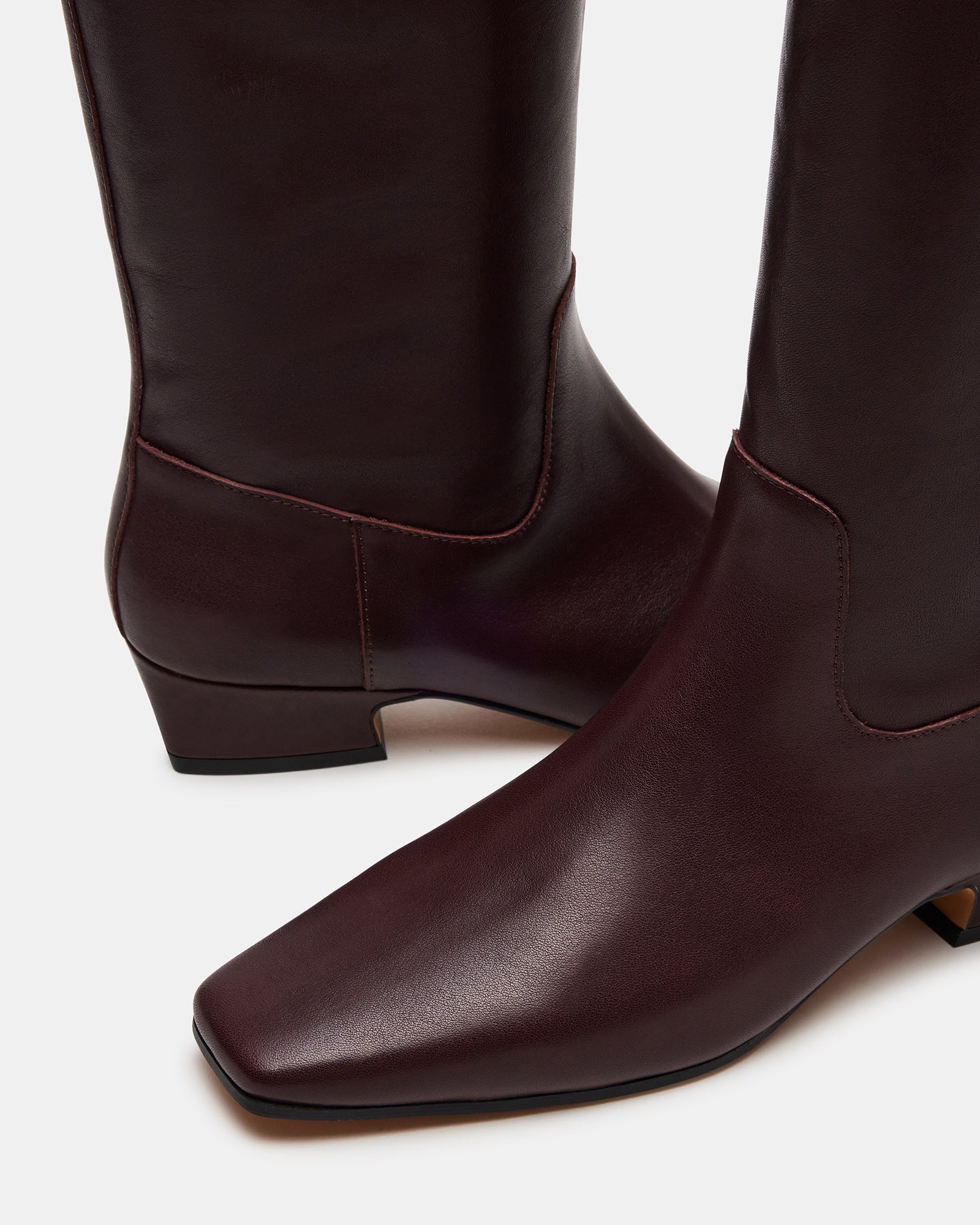 GWYNETH BROWN/RED LEATHER - Image 4