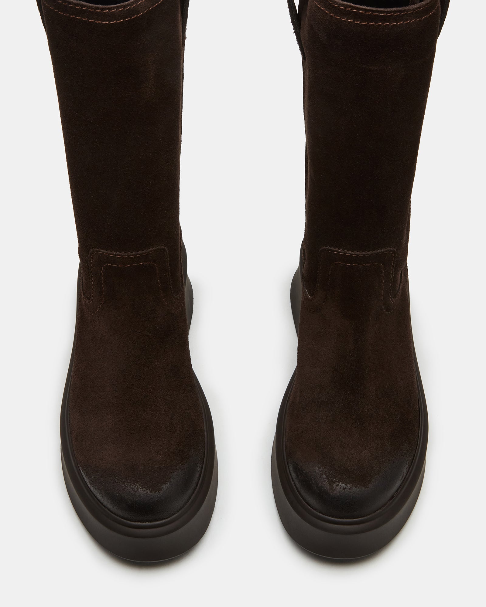 JOSELYN CHOCOLATE BROWN SUEDE - Image 4