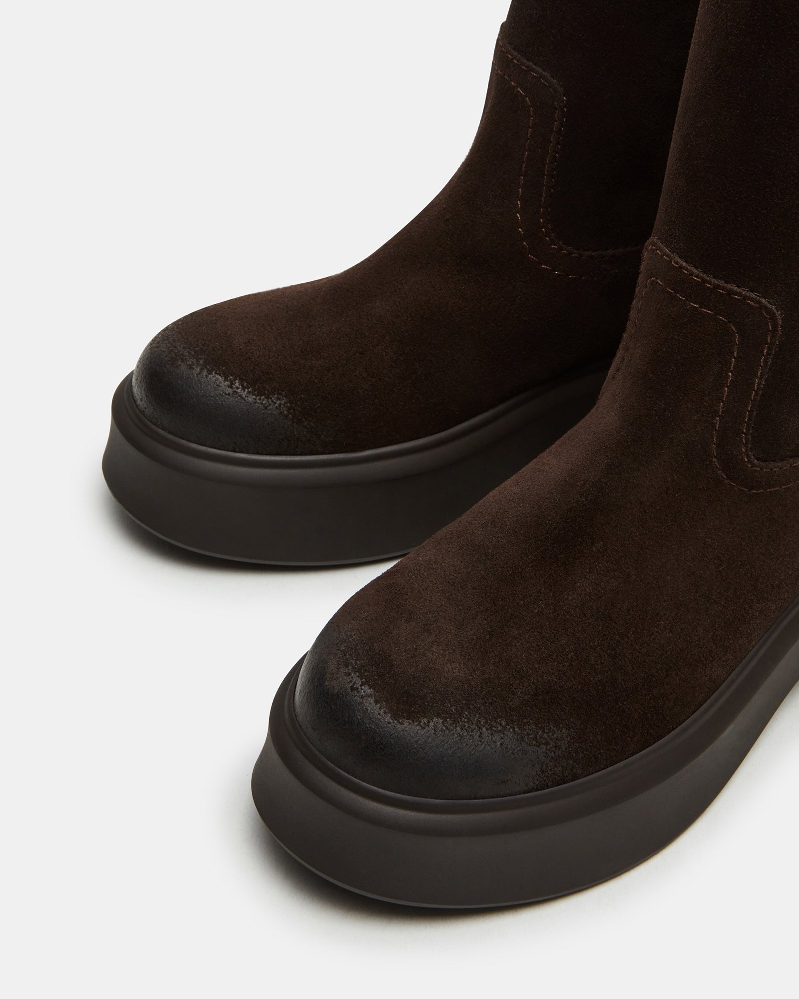 JOSELYN CHOCOLATE BROWN SUEDE - Image 3