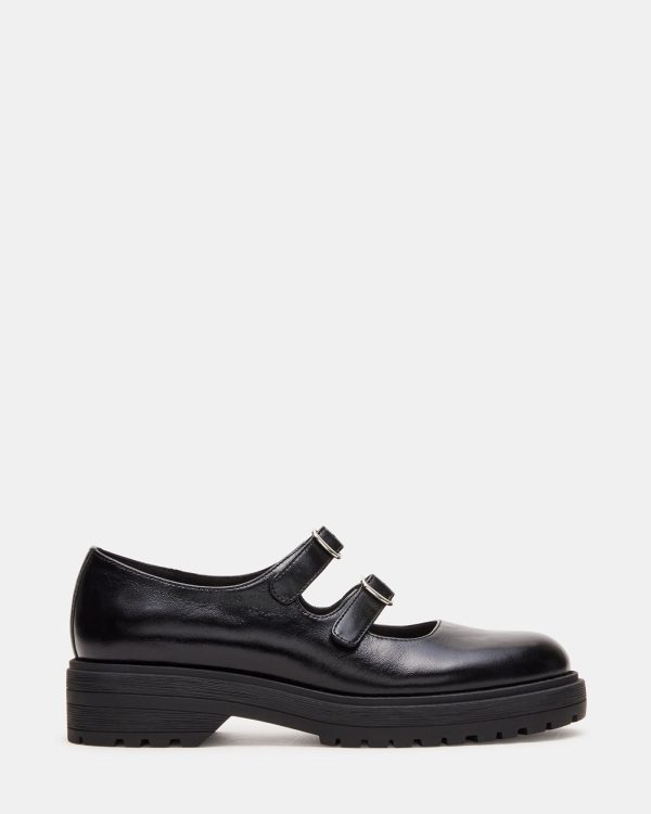 ALBA BLACK LEATHER