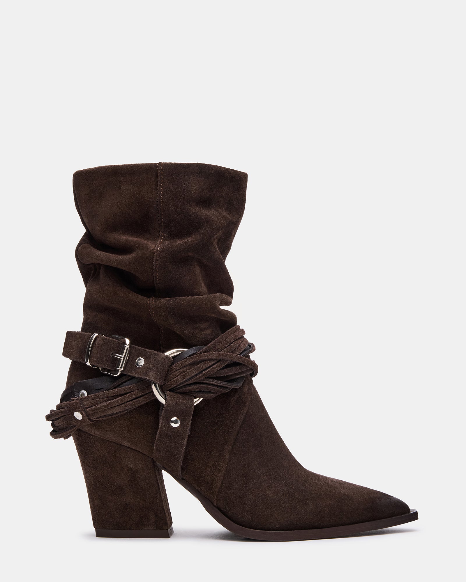 LAUPER DARK TAUPE SUEDE