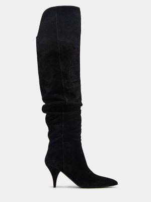 LINGER BLACK SUEDE