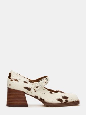 LISBON BROWN COW PRINT