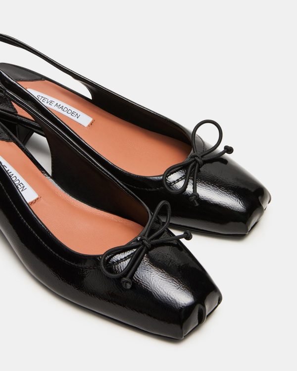 LOVED BLACK CRINKLE PATENT - Image 3