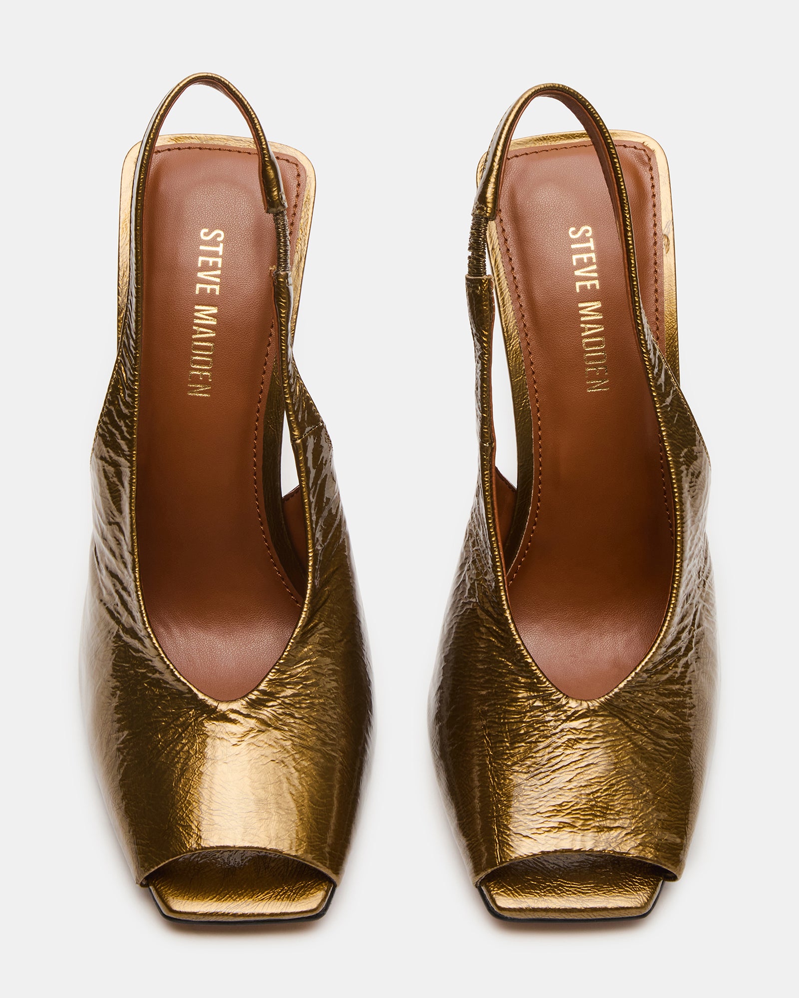 LUCIAN OLIVE CRINKLE PATENT - Image 4
