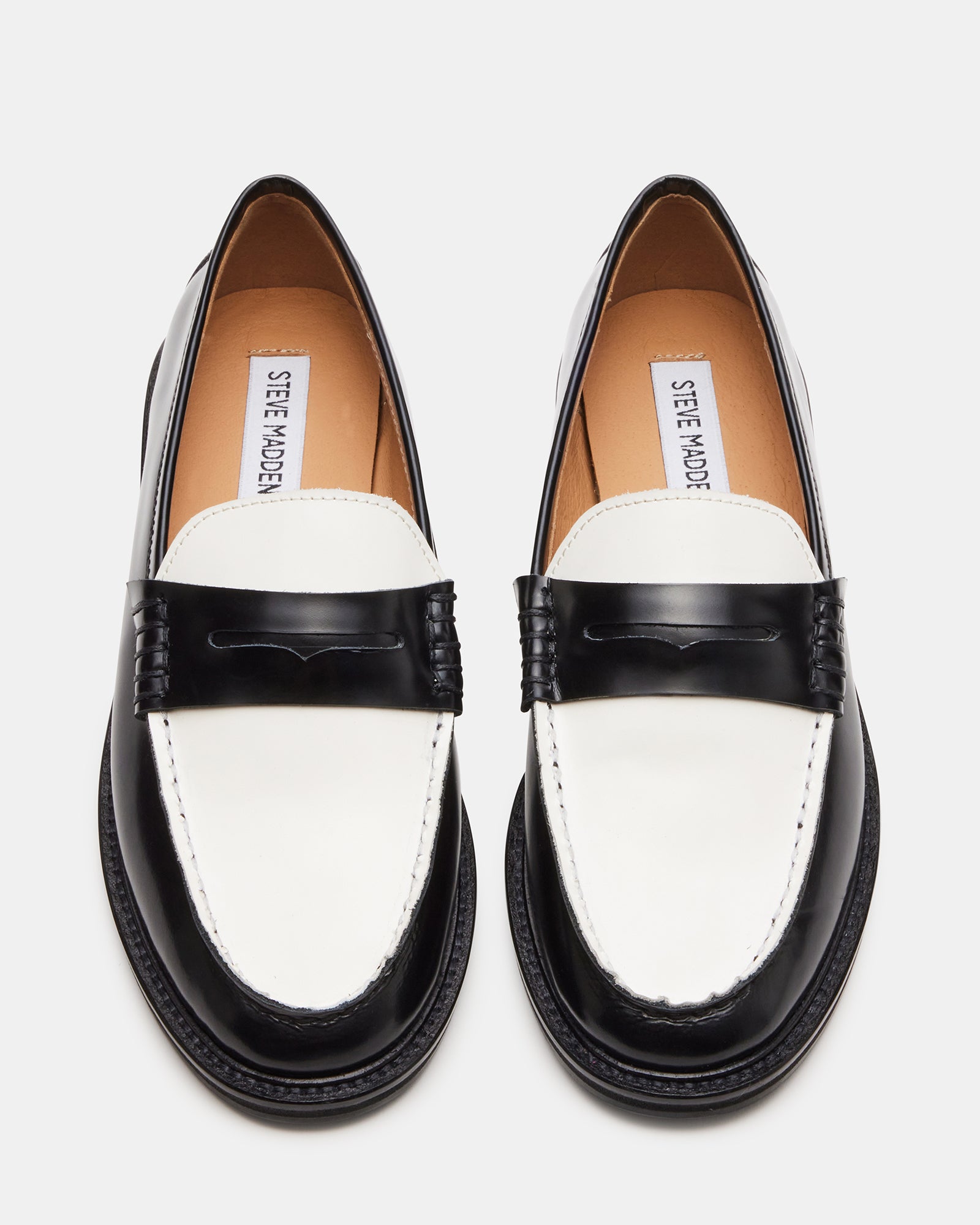 MADISON BLACK/WHITE LEATHER - Image 4