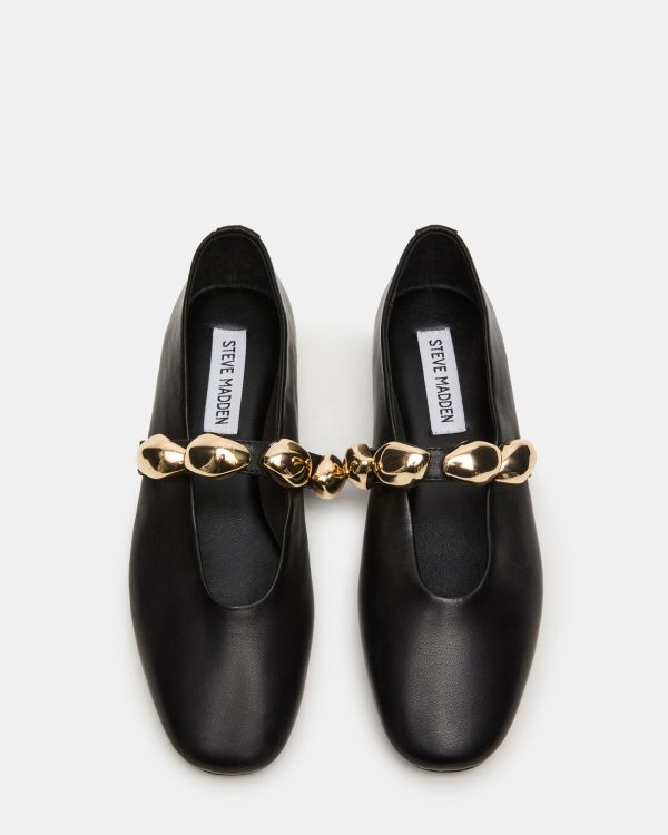 POPPIN BLACK LEATHER - Image 4