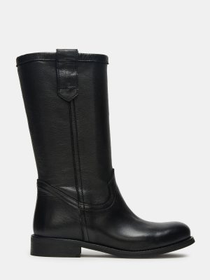 RUBEN BLACK LEATHER