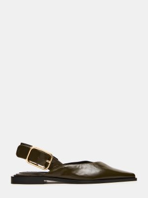 SHAY OLIVE LEATHER